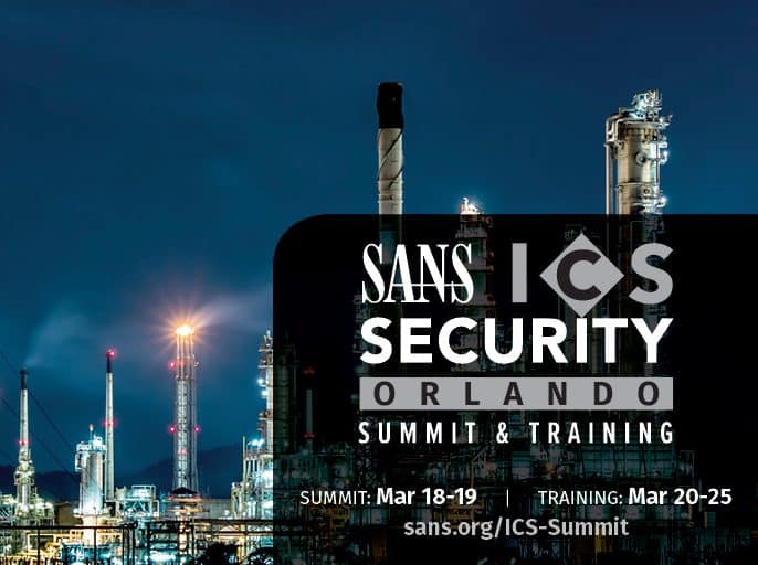 Sans ICS security Orlando summit & training